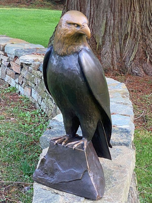 Bronze sculpture: Bald Eagle